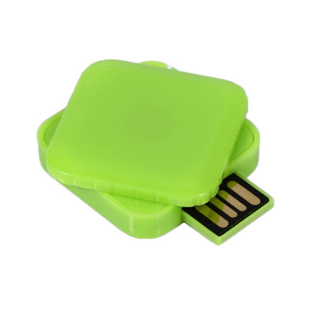 Plastic swivel USB