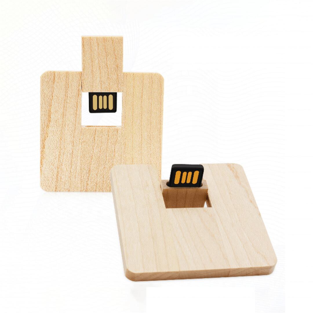 Bamboo/Wooden square card