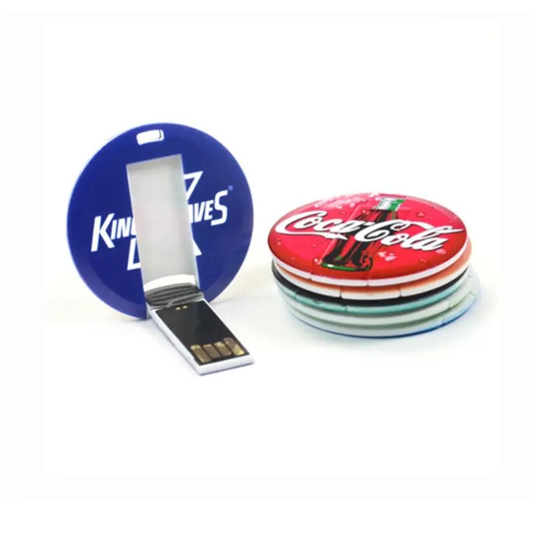 Credit card USB mini round